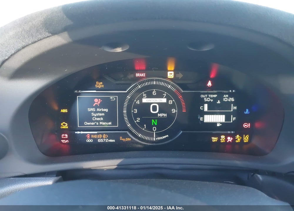 2023 SUBARU BRZ VIN: JF1ZDBF11P8704345