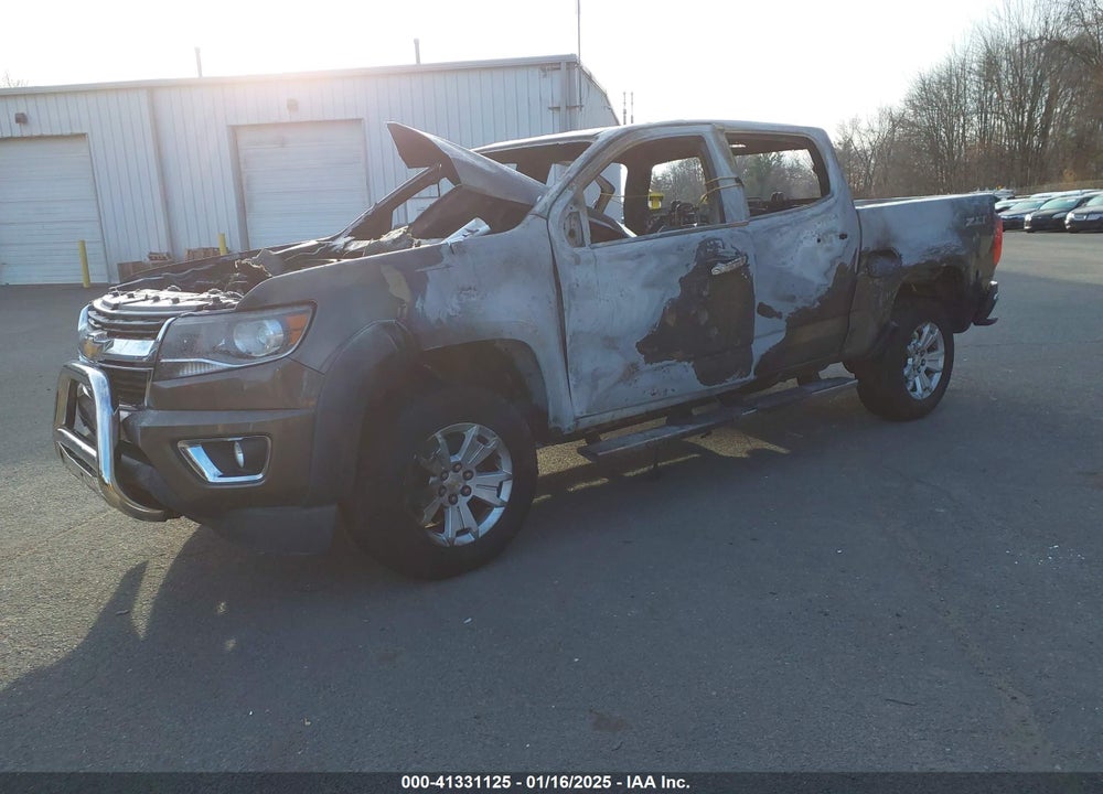 2015 CHEVROLET COLORADO LT VIN: 1GCGSBE3XF1230266