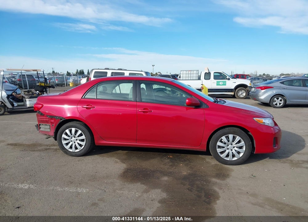 2012 TOYOTA COROLLA LE VIN: 2T1BU4EE5CC770147
