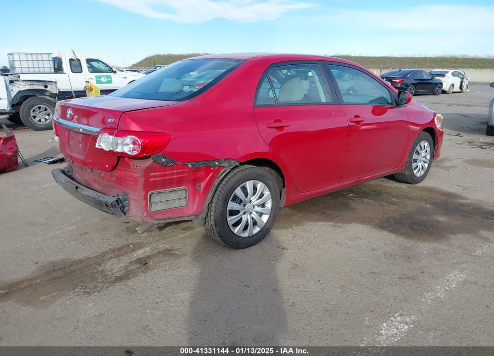 2012 TOYOTA COROLLA LE VIN: 2T1BU4EE5CC770147