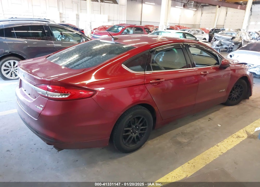 2018 FORD FUSION HYBRID VIN: 3FA6P0LU7JR274694