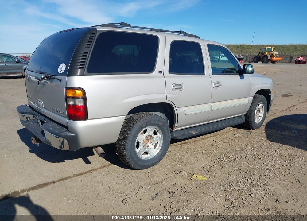 2004 CHEVROLET TAHOE LT VIN: 1GNEK13T94J281685