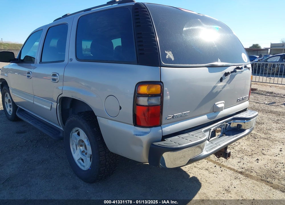 2004 CHEVROLET TAHOE LT VIN: 1GNEK13T94J281685