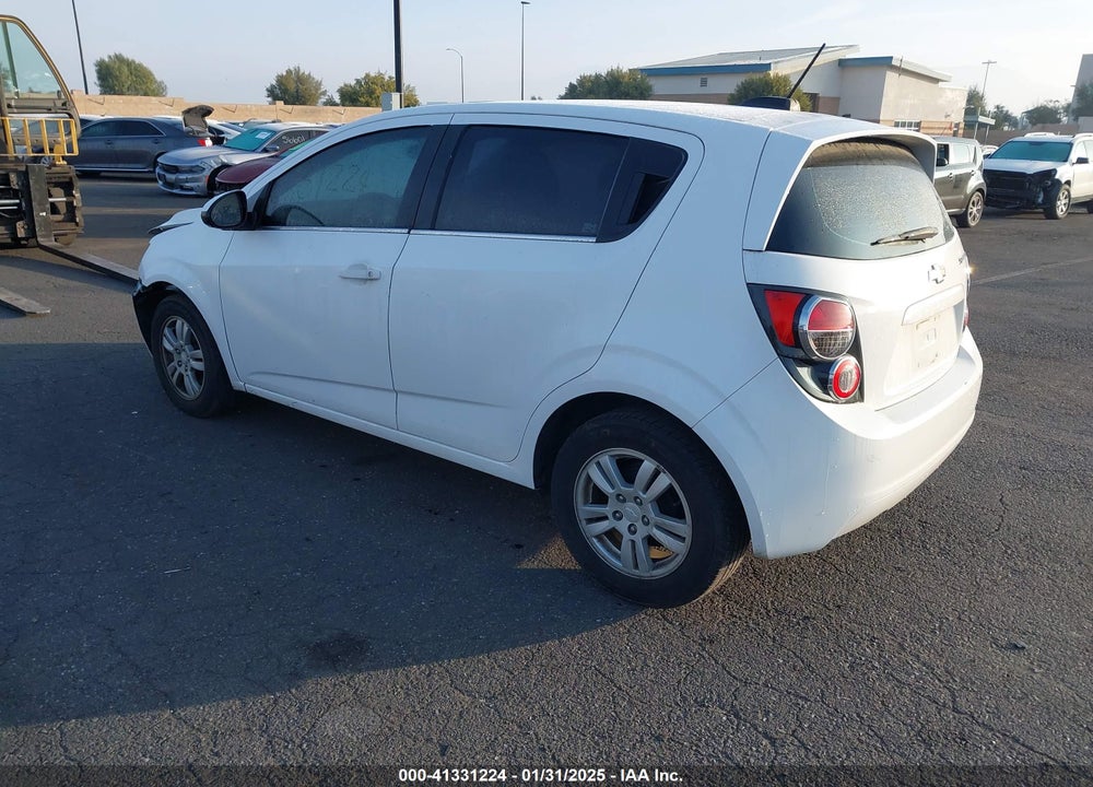 2015 CHEVROLET SONIC LT AUTO VIN: 1G1JC6SH5F4192995