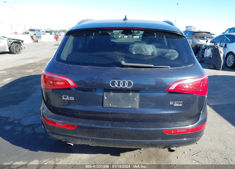 2012 AUDI Q5 2.0T PREMIUM VIN: WA1LFAFP0CA091401