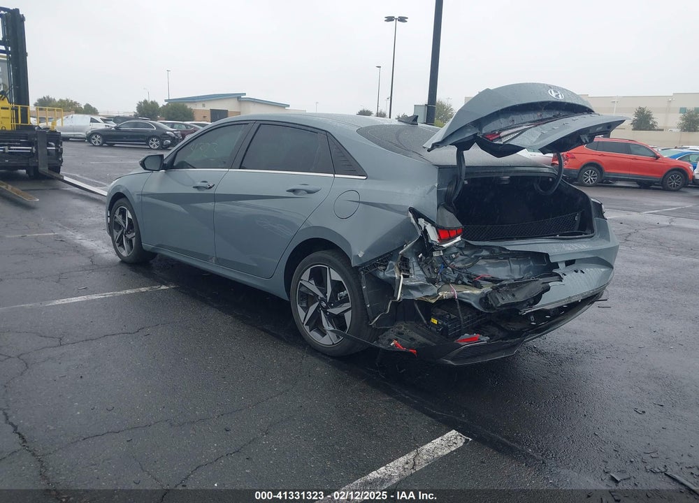 2021 HYUNDAI ELANTRA HYBRID LIMITED VIN: KMHLN4AJ8MU011173