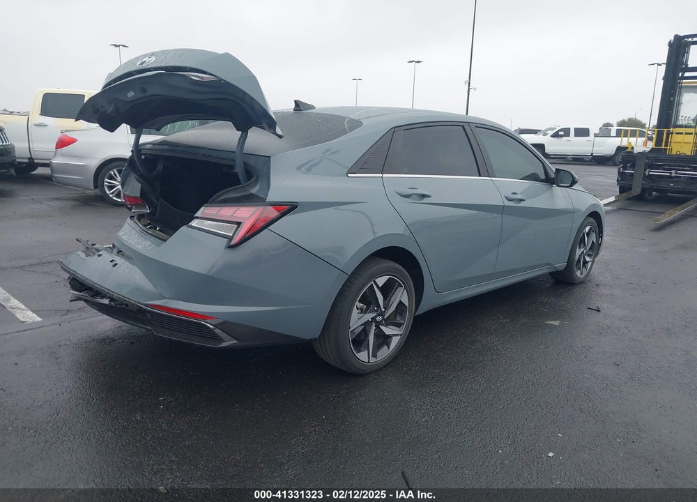 2021 HYUNDAI ELANTRA HYBRID LIMITED VIN: KMHLN4AJ8MU011173