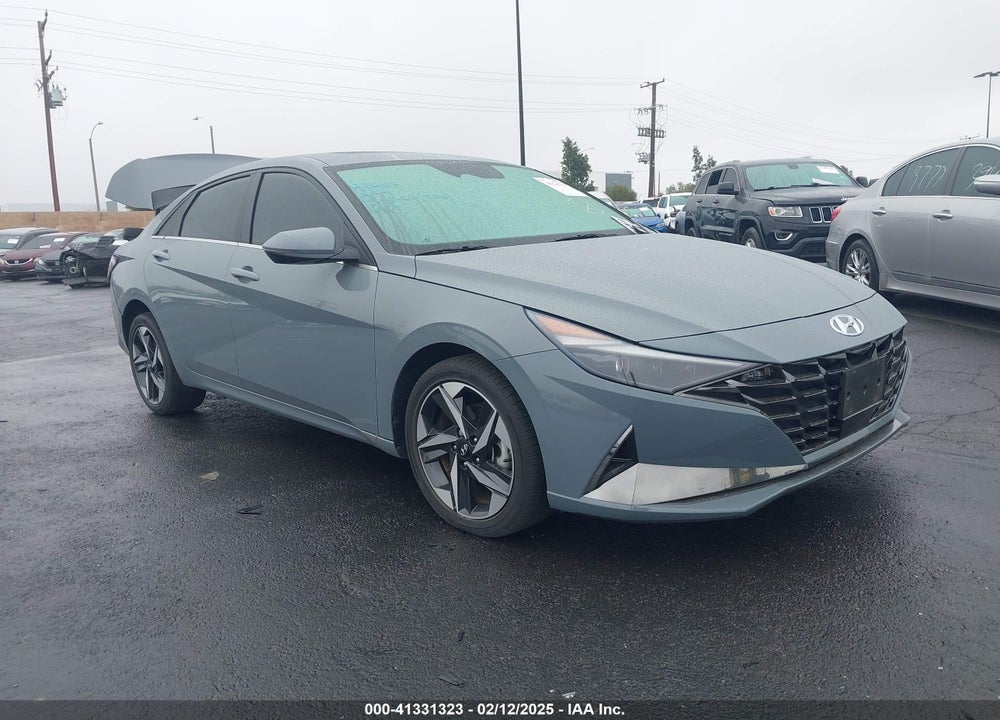 2021 HYUNDAI ELANTRA HYBRID LIMITED VIN: KMHLN4AJ8MU011173