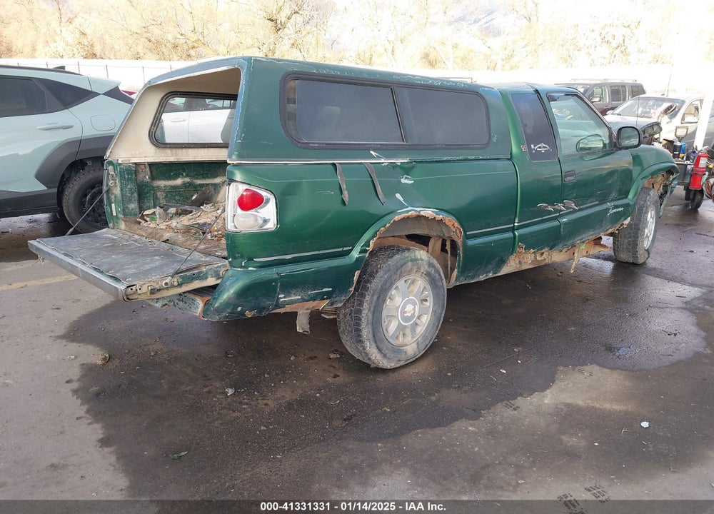 1997 GMC SONOMA SLS WIDESIDE VIN: 1GTDT19X0V8502966