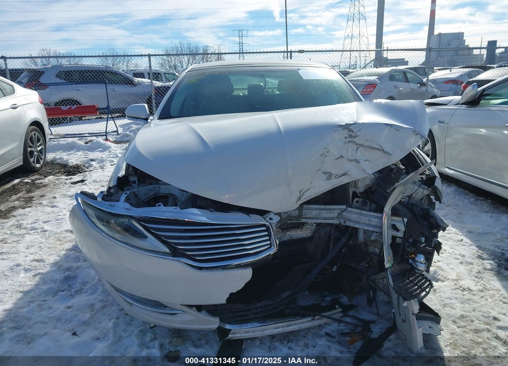 2013 LINCOLN MKZ VIN: 3LN6L2J95DR803074