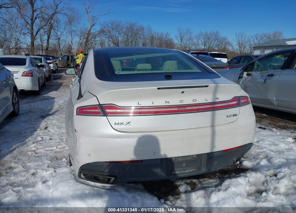 2013 LINCOLN MKZ VIN: 3LN6L2J95DR803074