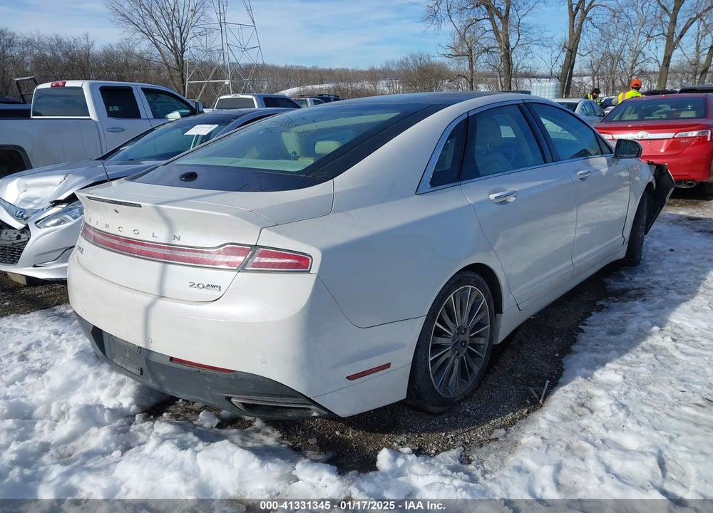 2013 LINCOLN MKZ VIN: 3LN6L2J95DR803074