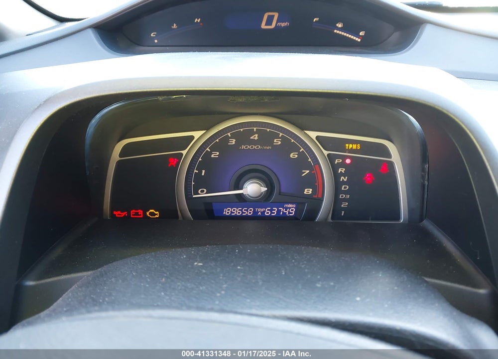 2009 HONDA CIVIC SDN VIN: 2HGFA16519H344611
