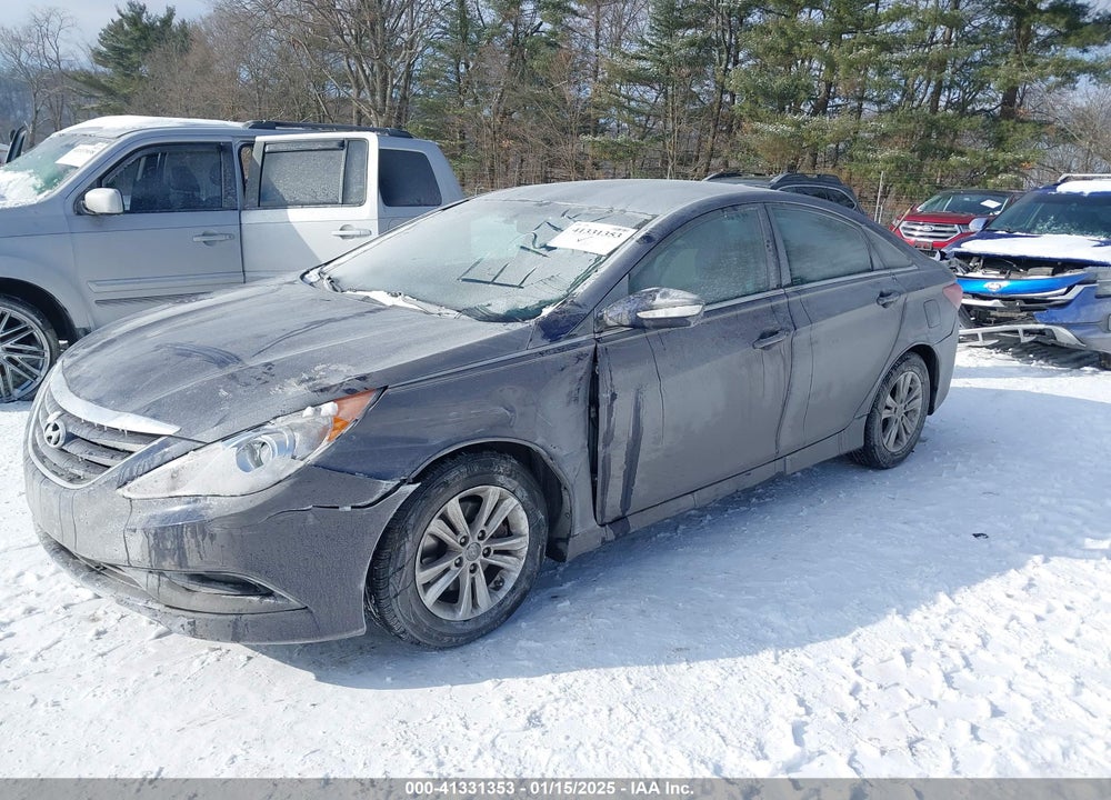 2014 HYUNDAI SONATA GLS VIN: 5NPEB4ACXEH934497