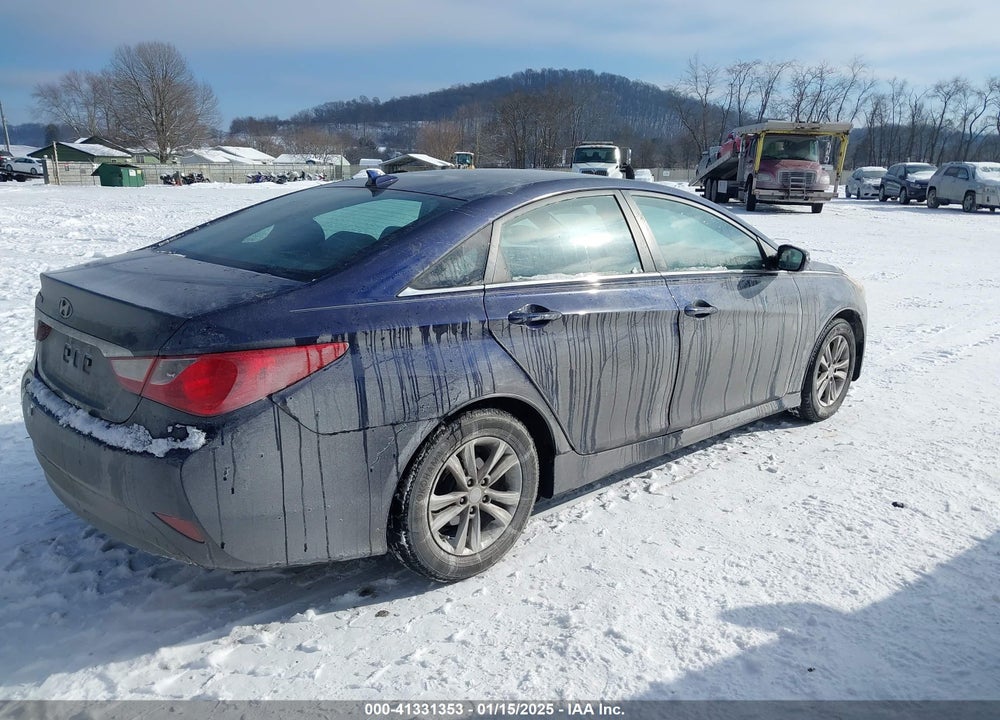 2014 HYUNDAI SONATA GLS VIN: 5NPEB4ACXEH934497