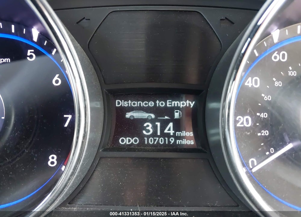 2014 HYUNDAI SONATA GLS VIN: 5NPEB4ACXEH934497