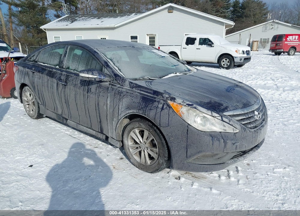 2014 HYUNDAI SONATA GLS VIN: 5NPEB4ACXEH934497