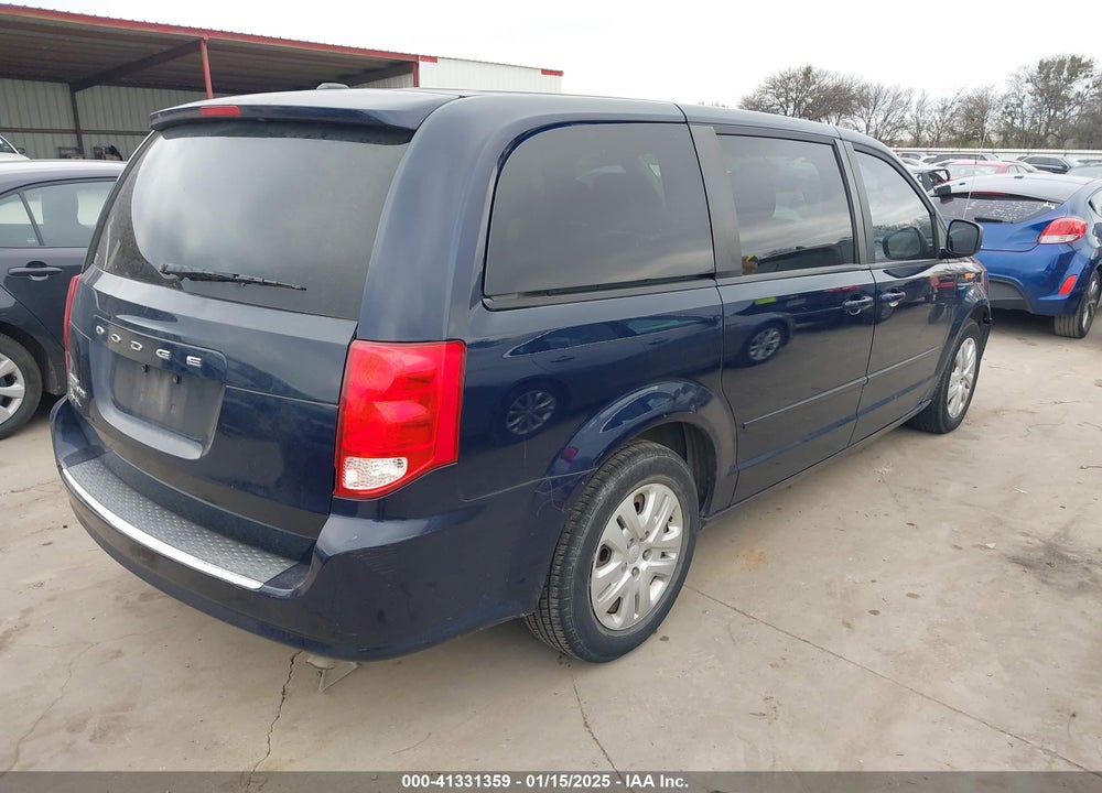 2015 DODGE GRAND CARAVAN SE VIN: 2C4RDGBGXFR616348