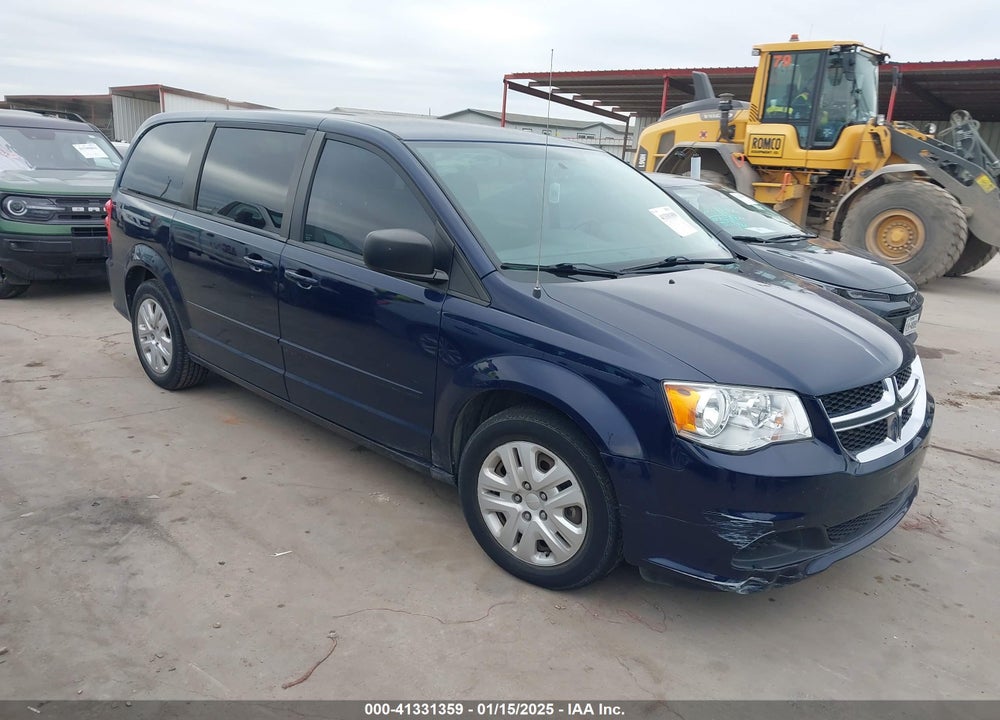 2015 DODGE GRAND CARAVAN SE VIN: 2C4RDGBGXFR616348