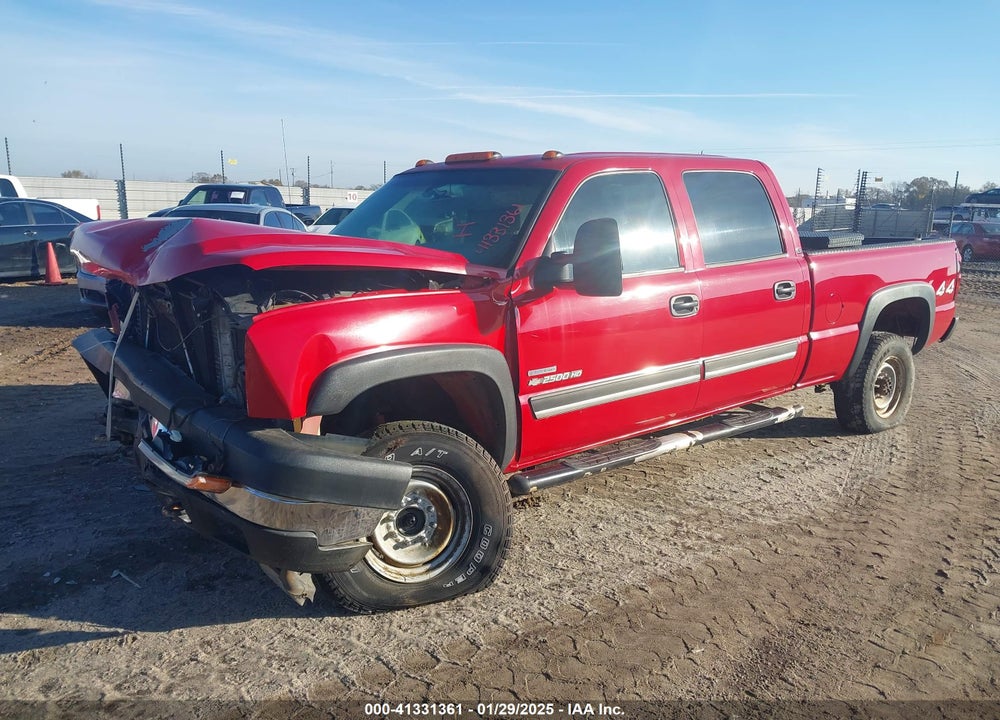 2006 CHEVROLET SILVERADO 2500HD VIN: 1GCHK23D66F140082