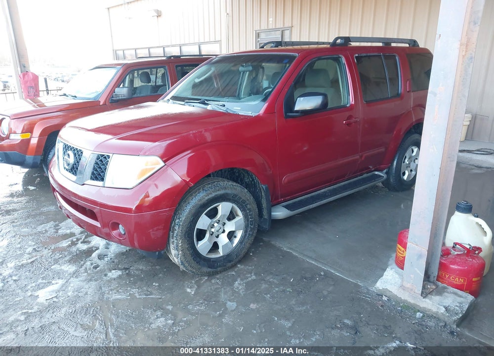 2006 NISSAN PATHFINDER S VIN: 5N1AR18U56C666006