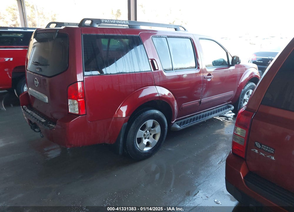 2006 NISSAN PATHFINDER S VIN: 5N1AR18U56C666006
