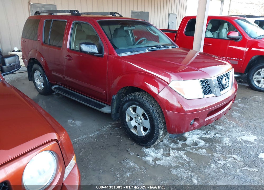 2006 NISSAN PATHFINDER S VIN: 5N1AR18U56C666006