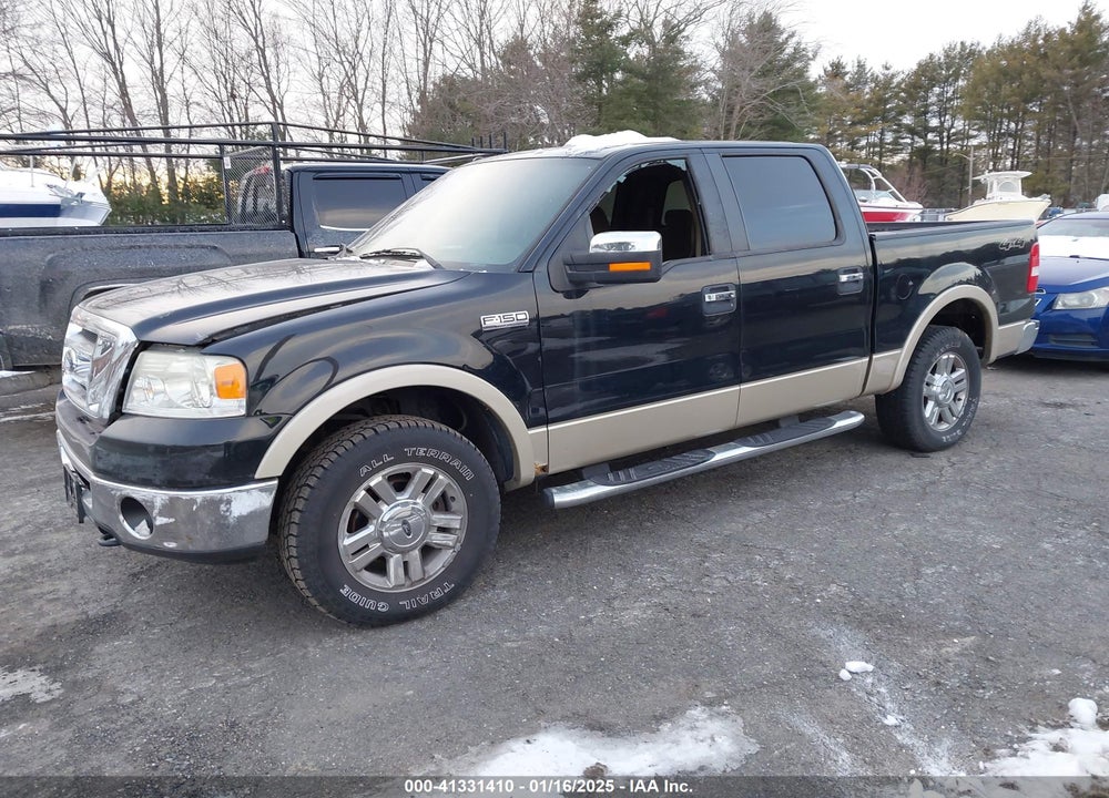 2008 FORD F-150 60TH ANNIVERSARY/FX4/KING RANCH/LARIAT/LIMITED/XLT VIN: 1FTPW14508FA40788