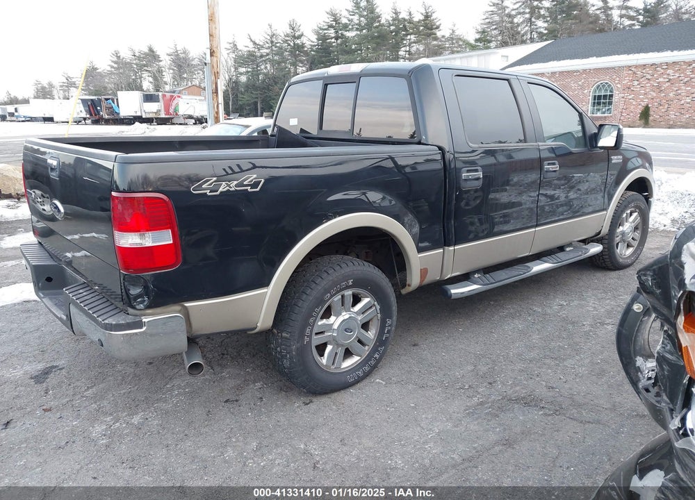 2008 FORD F-150 60TH ANNIVERSARY/FX4/KING RANCH/LARIAT/LIMITED/XLT VIN: 1FTPW14508FA40788
