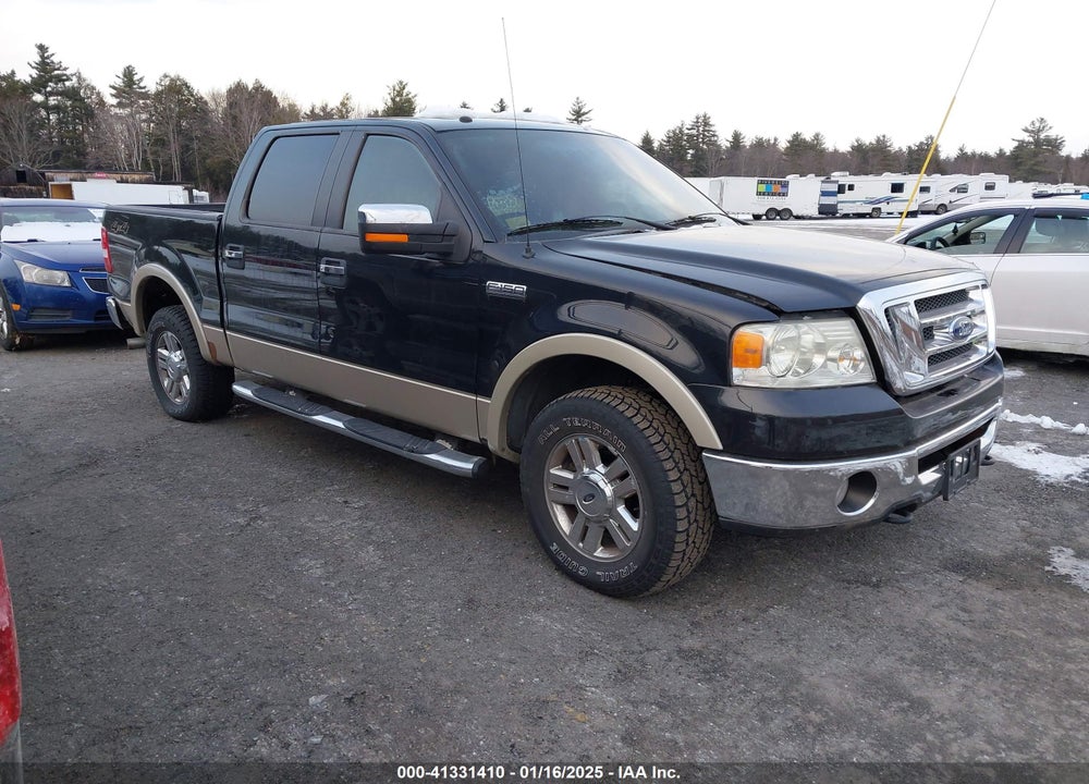 2008 FORD F-150 60TH ANNIVERSARY/FX4/KING RANCH/LARIAT/LIMITED/XLT VIN: 1FTPW14508FA40788