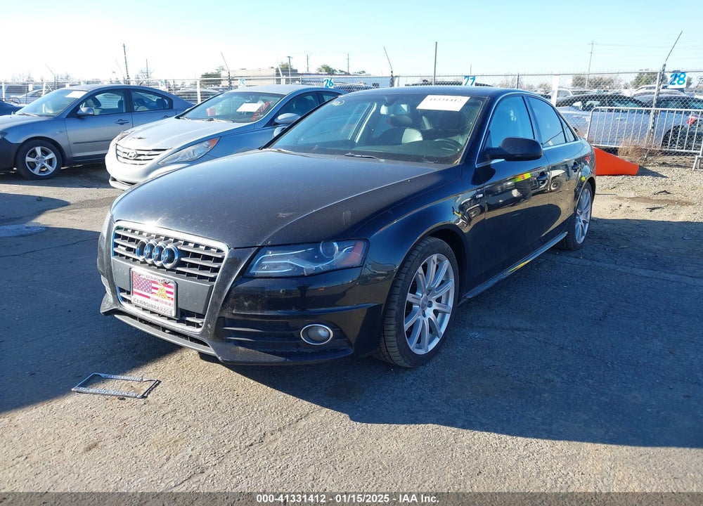 2012 AUDI A4 VIN: WAUFFAFL3CN011966