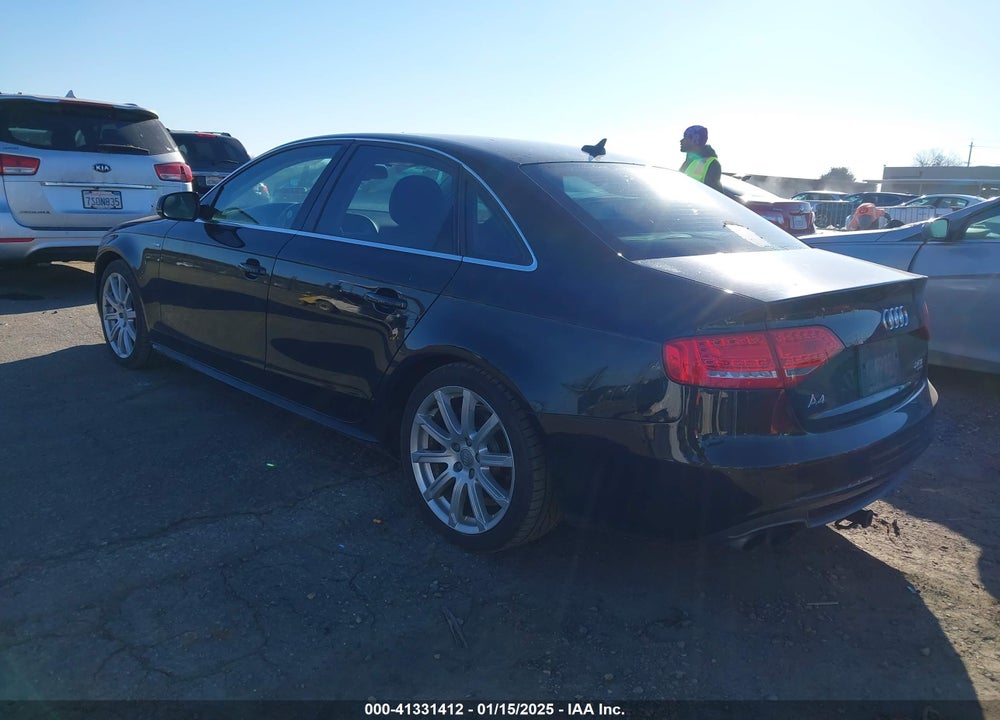 2012 AUDI A4 VIN: WAUFFAFL3CN011966