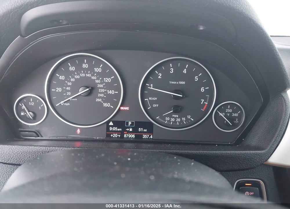 2015 BMW 320I VIN: WBA3C3G54FNS75533