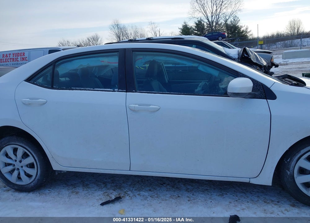 2016 TOYOTA COROLLA VIN: 2T1BURHEXGC498709