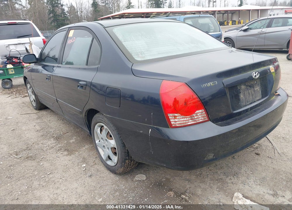 2005 HYUNDAI ELANTRA GLS/GT VIN: KMHDN46D05U068931