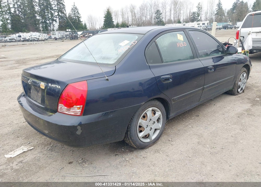 2005 HYUNDAI ELANTRA GLS/GT VIN: KMHDN46D05U068931