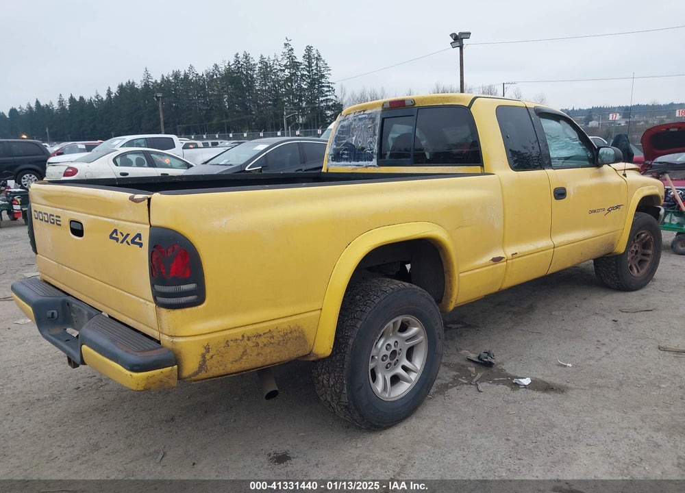 1999 DODGE DAKOTA SLT/SPORT VIN: 1B7GG22Y4XS278259
