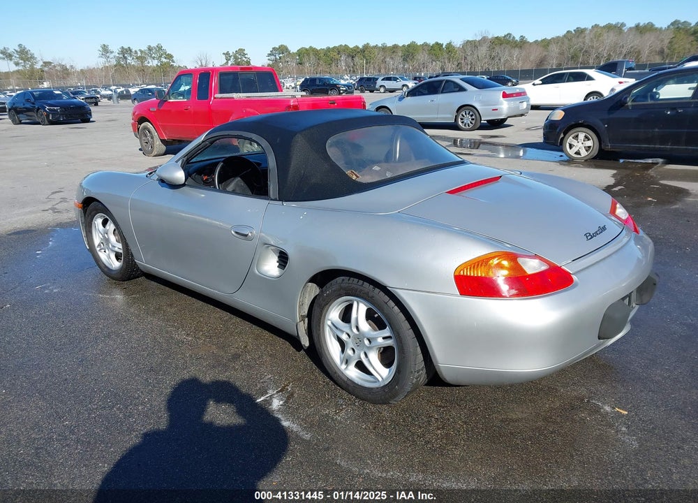 1999 PORSCHE BOXSTER VIN: WP0CA2980XU624592