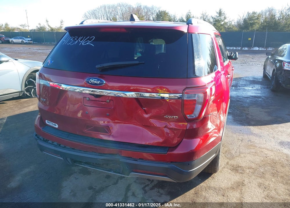 2019 FORD EXPLORER XLT VIN: 1FM5K8D85KGA15467