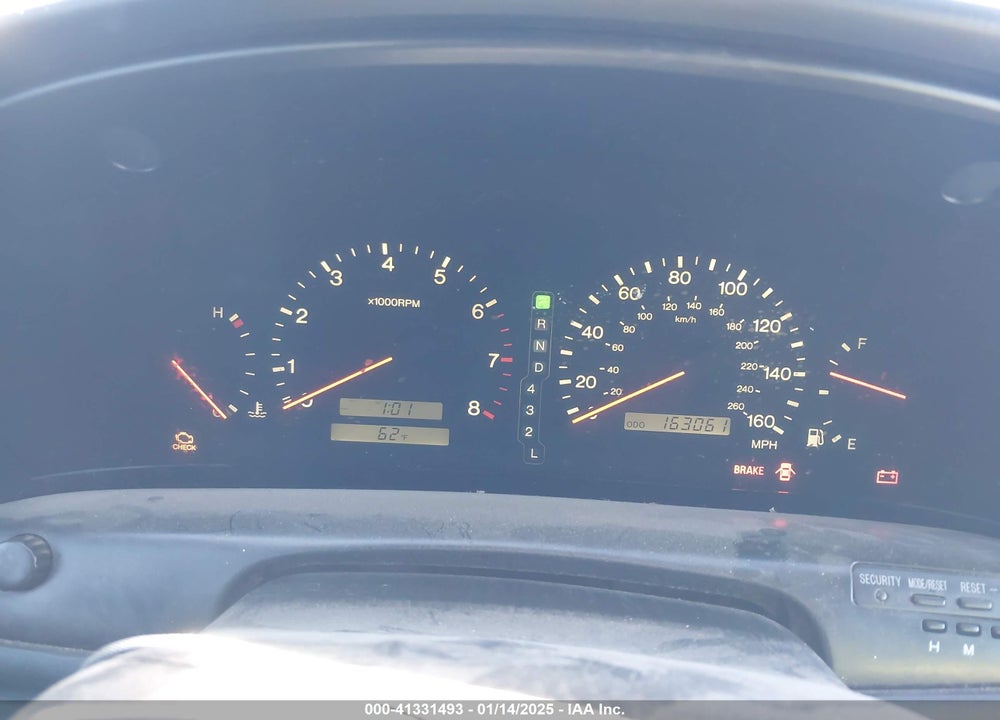 1999 LEXUS SC 400 VIN: JT8CH32Y4X1002413