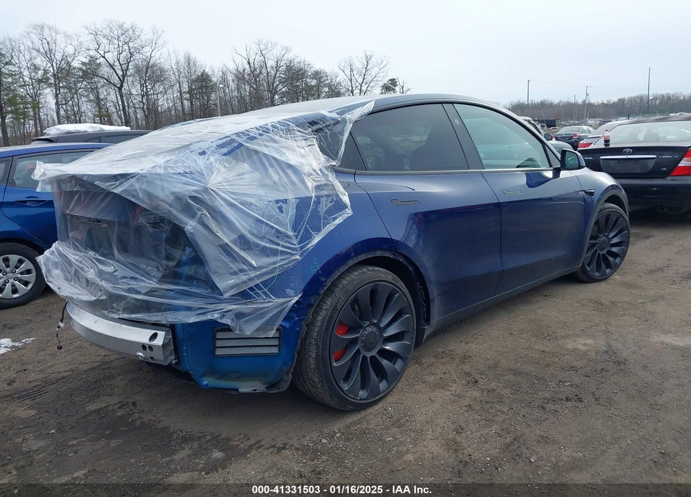 2024 TESLA MODEL Y PERFORMANCE DUAL MOTOR ALL-WHEEL DRIVE VIN: 7SAYGDEFXRA268040