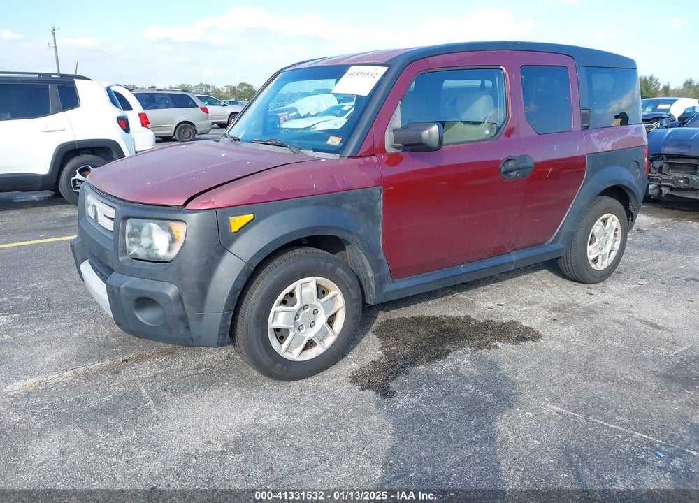 2008 HONDA ELEMENT LX VIN: 5J6YH18338L015287