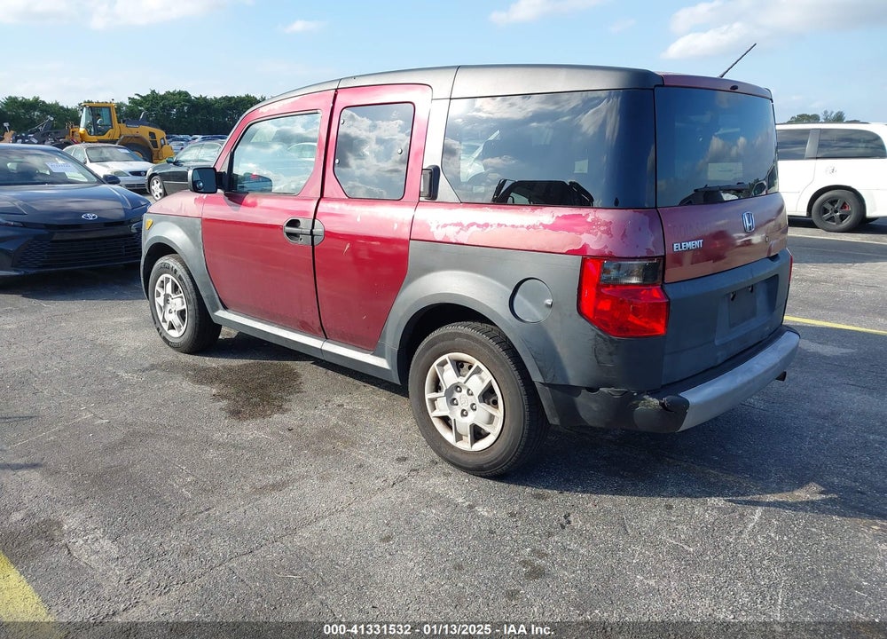 2008 HONDA ELEMENT LX VIN: 5J6YH18338L015287
