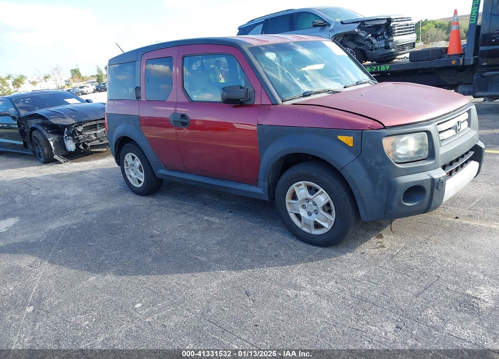 2008 HONDA ELEMENT LX VIN: 5J6YH18338L015287