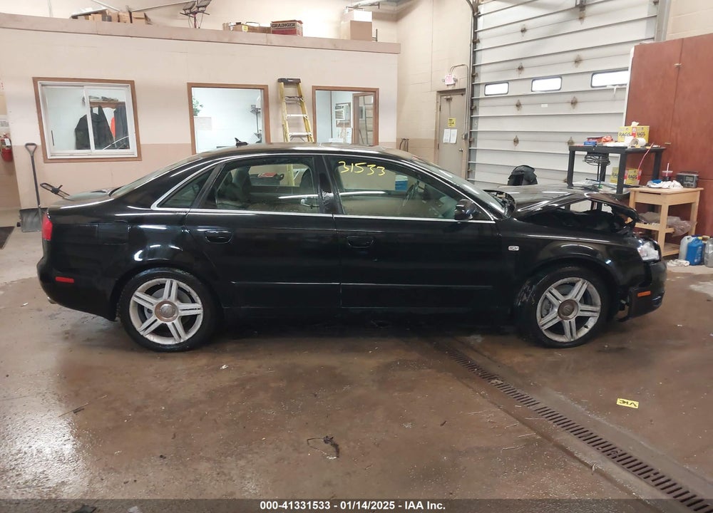 2007 AUDI A4 VIN: WAUDF78E27A039411