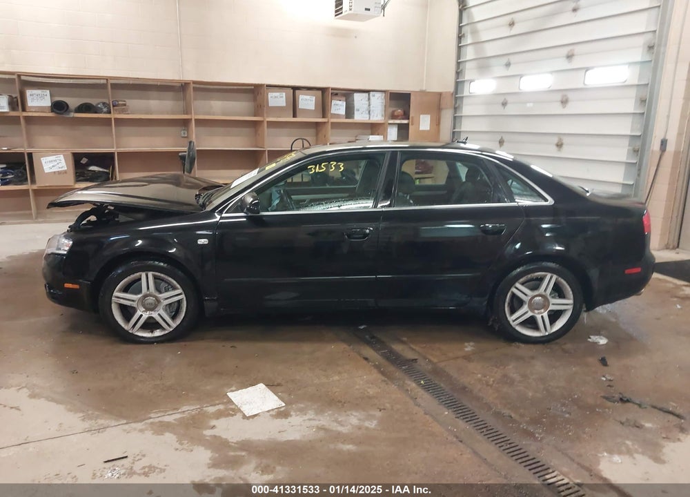 2007 AUDI A4 VIN: WAUDF78E27A039411