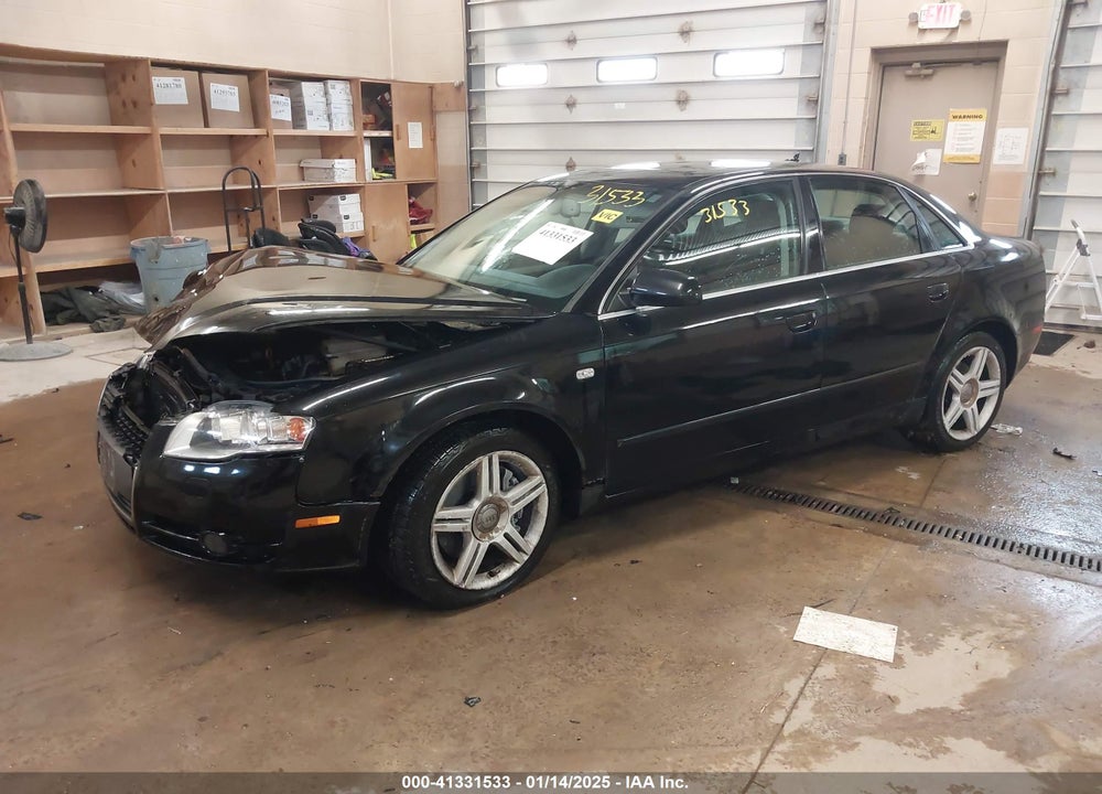 2007 AUDI A4 VIN: WAUDF78E27A039411