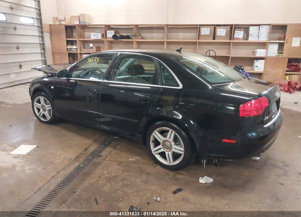 2007 AUDI A4 VIN: WAUDF78E27A039411