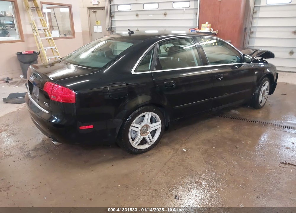 2007 AUDI A4 VIN: WAUDF78E27A039411