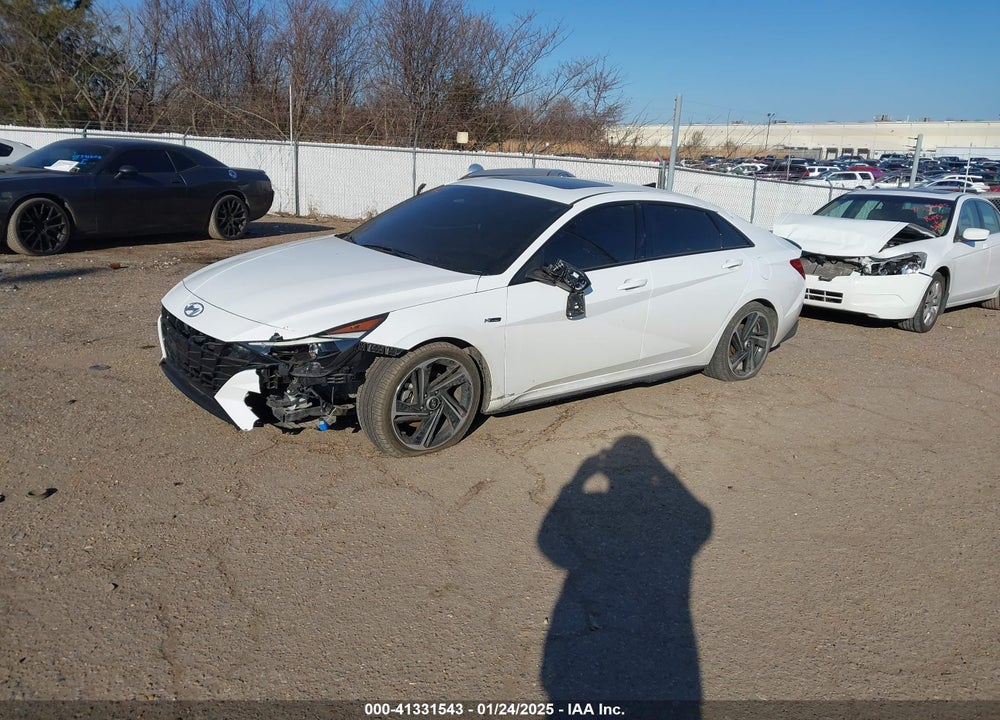 2023 HYUNDAI ELANTRA VIN: KMHLR4AFXPU546560